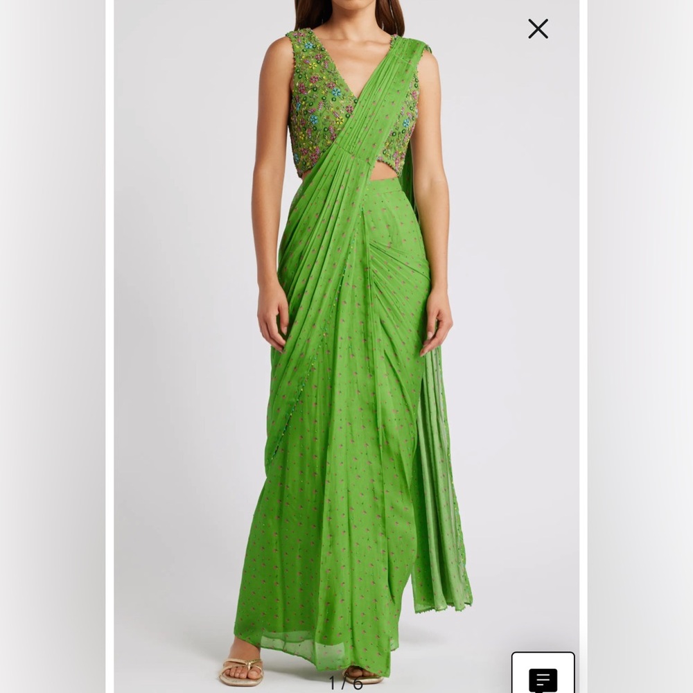 Sani Reshma Drape Saree